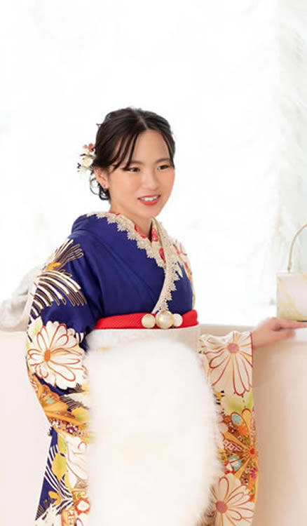 成人式着付け